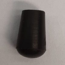 #10936 Round Black Cap 3.2mm