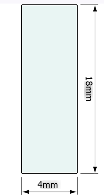 #11096 Sponge Seal EPDM 18mm x 4mm