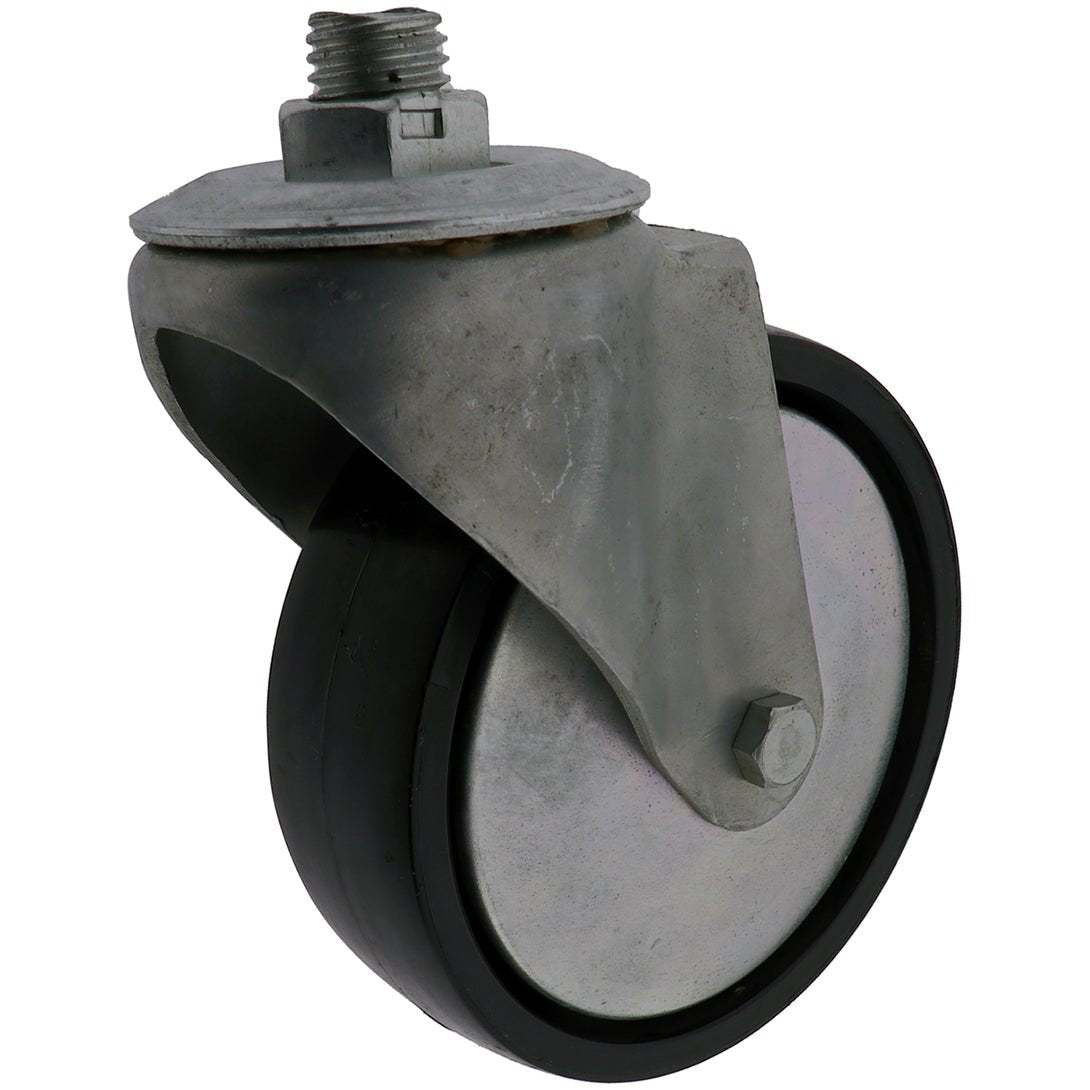 #1541 Zinc Castor 125mm Wheel Dia 3/4 Whit Thread