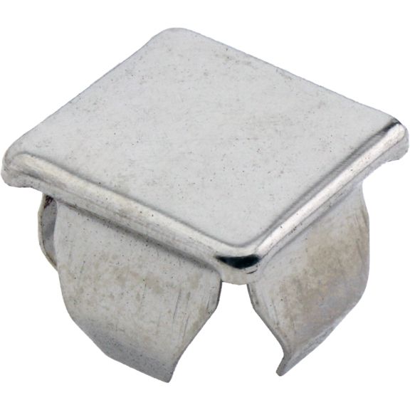 270 - #270 Nickel Plated Square Metal Plug 19.1mm