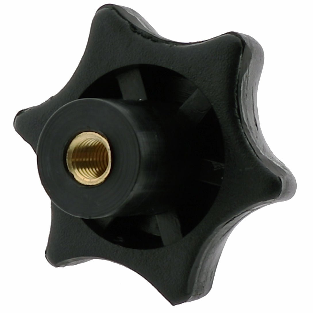 #52448 Knob 68mm dia M10 Brass Internal