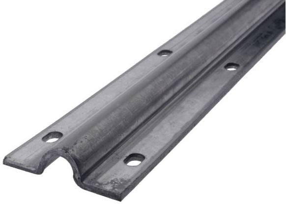 75439 - #75439 Gate Track Galvanised Bolt Down 3M Length