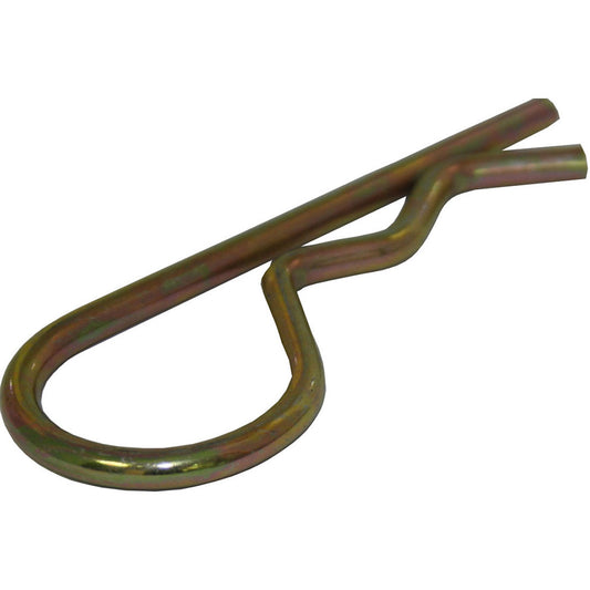#55100 R Clip Zinc Plated 1.25mm Wire 27mm Long
