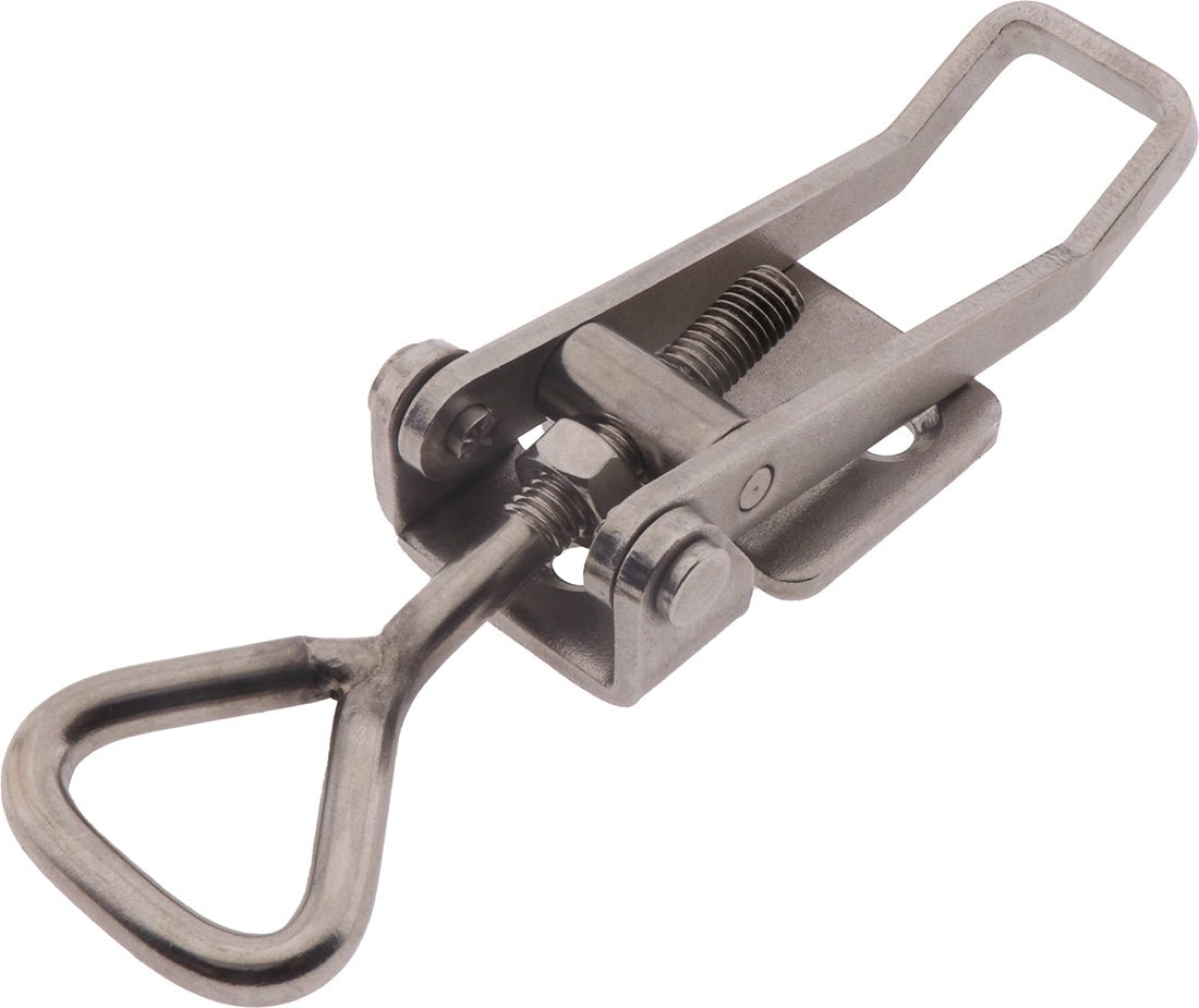 3651 - #3651 Hold Down Latch Stainless Steel 100mm Large Non-Padlockable