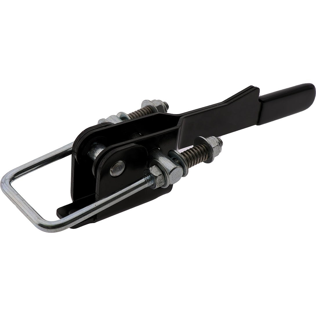 3708 - #3708 Hold Down Latch Black 206mm - Heavy Duty