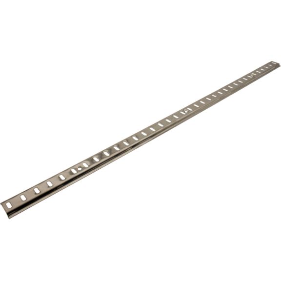 #51603 Stainless Steel Shelf Strip 4 Foot (Uneven Edge)