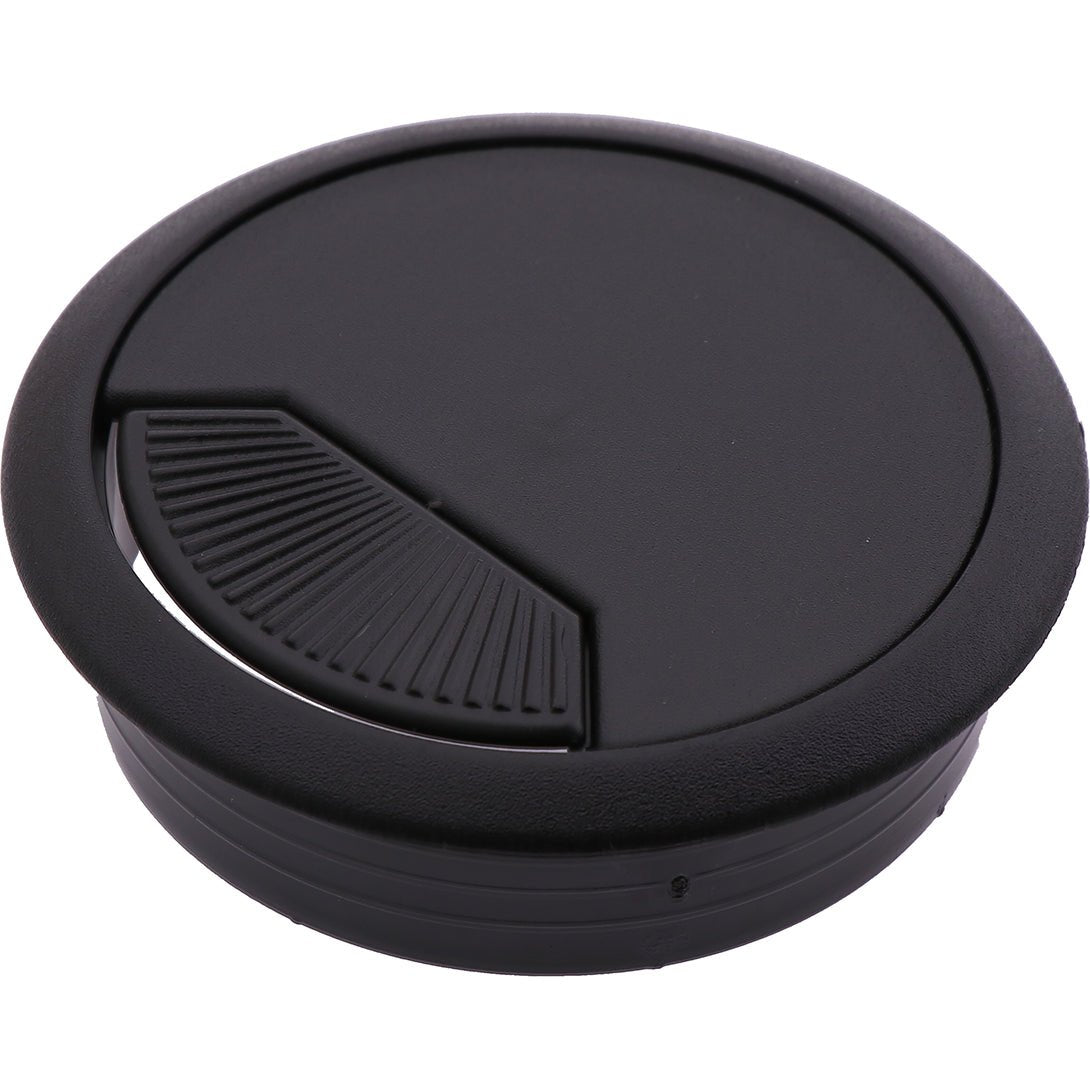 56098 - #56098 Black Cable Entry Cover 80mm