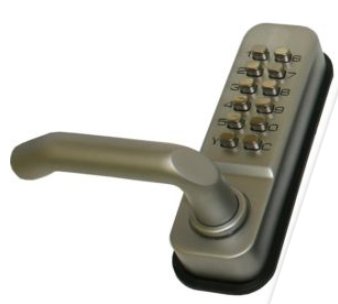 5628 - #5628 Push Button Entry Lock & Handle - Single Sided