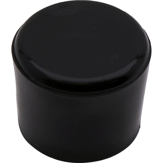 631 - #631 19mm Black Round Cap Heavy Duty