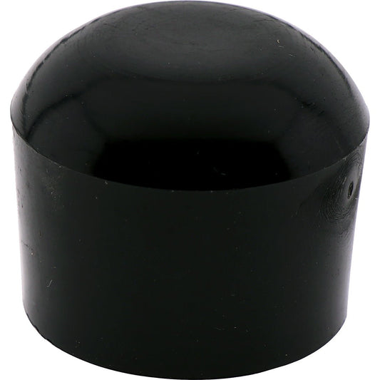 632 - #632 Heavy Duty Round Black Cap 22mm