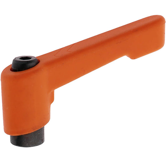 72556 - #72556 Orange Clamp Lever M10 ZP Int Thread