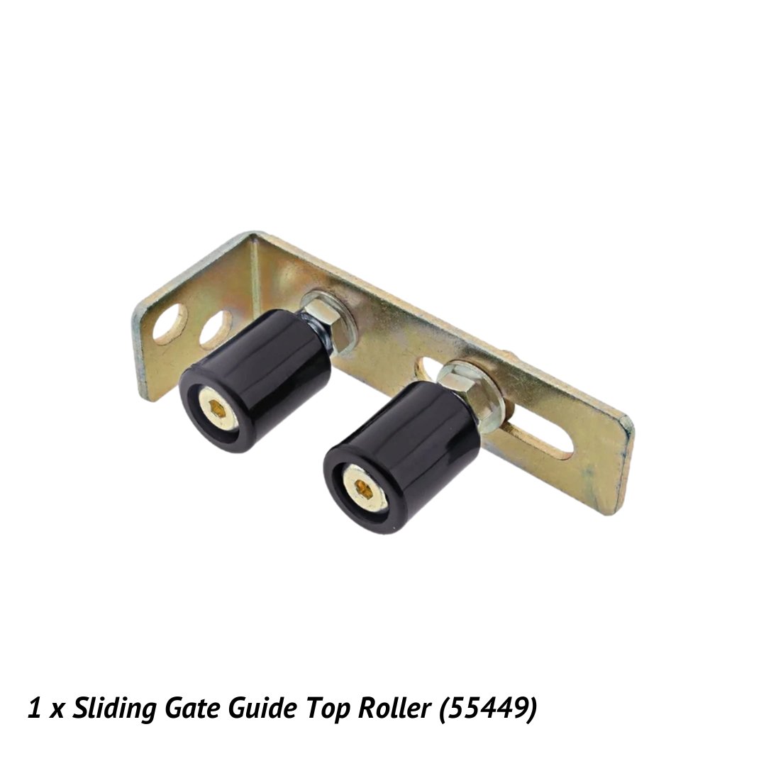  - Sliding Gate Kit - 6 Meter U Bolt Down Gate Track with Hardware